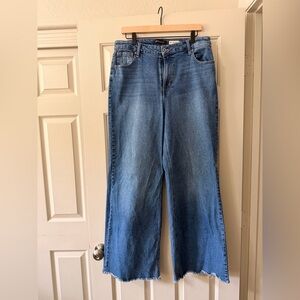 BCBGeneration Blue Flare & Wide Leg Jeans